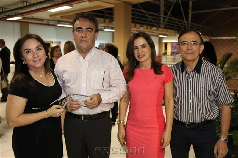 Carmen, João Batista Fontenelle, Silvana e Luis Carlos Montenegro
