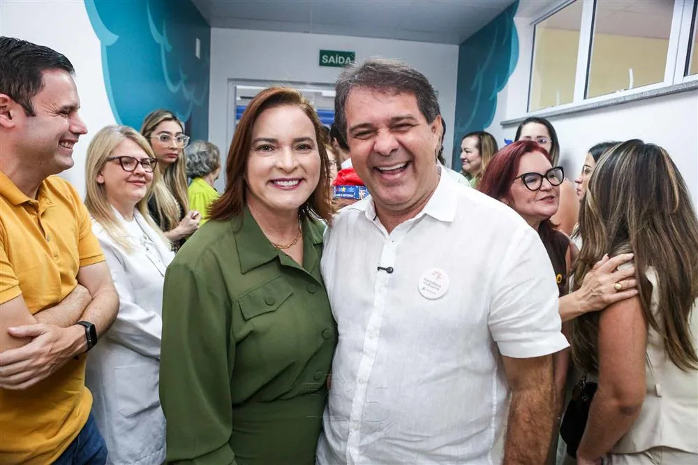 Cristiane e Evandro Leitão