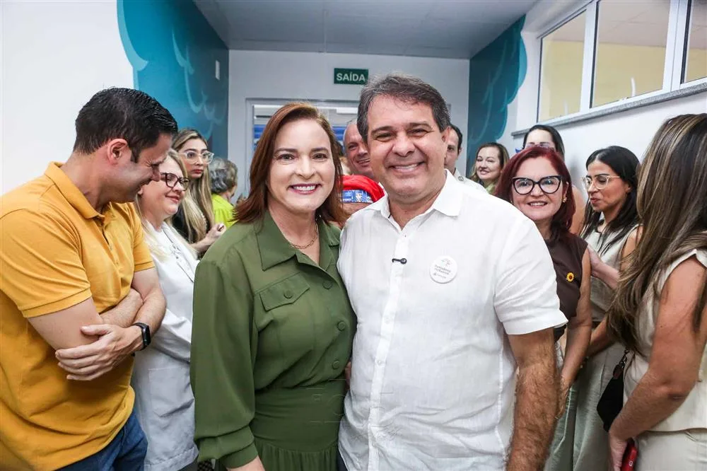 Cristiane e Evandro Leitão