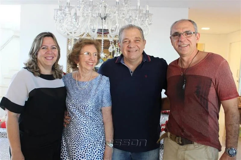 Ana Paola Dibe, Socorro Teles, Waldo Filho e Douglas Santos