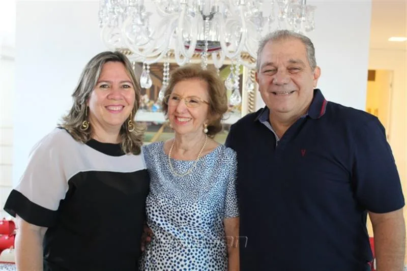 Ana Paola, Socorro Teles e Waldo Santos Filho