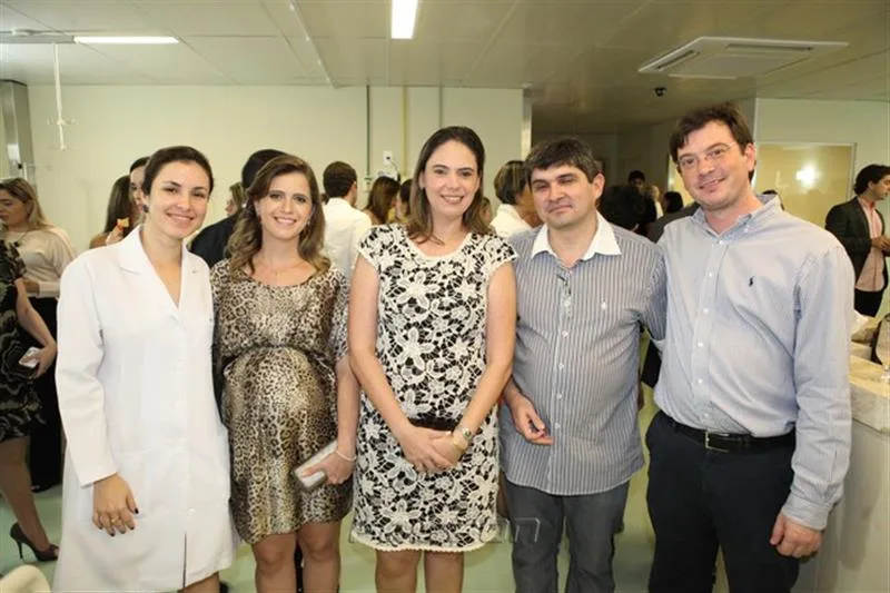 Ana Licia Maia, Beatriz Araújo, Ulyana Belém, José Aurilio e Carmelo Leão