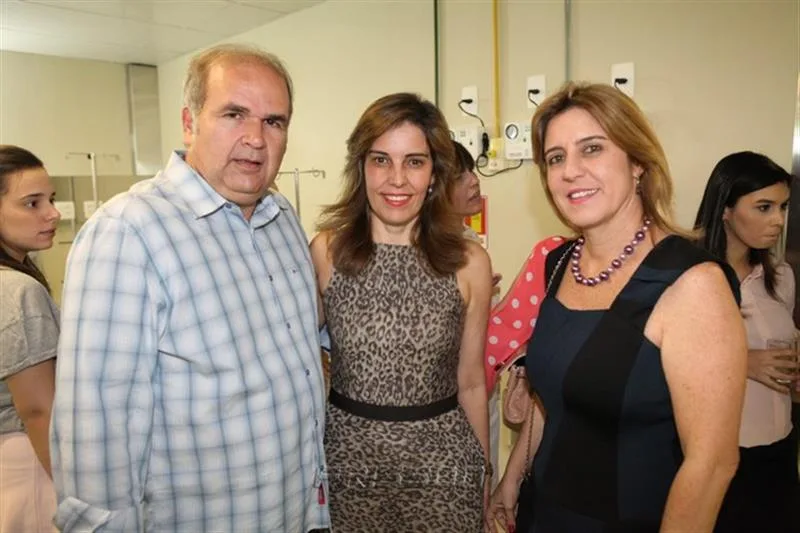 Haroldo, Rosele Diogo e Ana Cláudia Rego