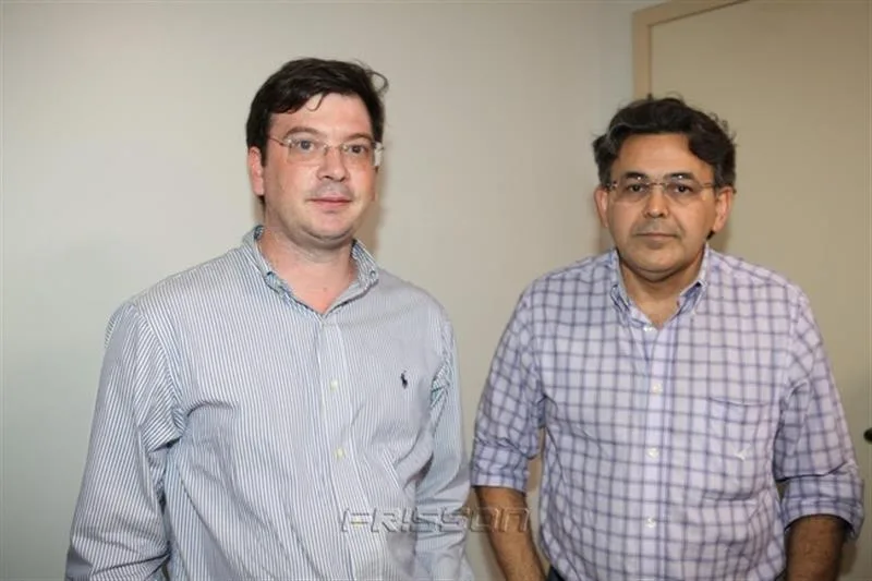 Carmelo Leão e Flávio Rocha