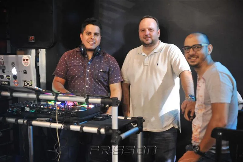 Dj Morr, Leonardo Perestrelo e Dj Saulo Torres
