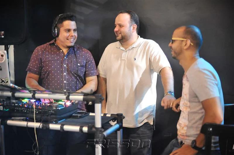 Dj Morr, Leonardo Perestrelo e Dj Saulo Torres