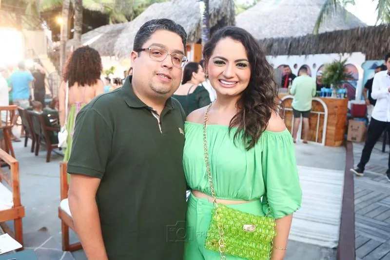 Bruno Lemos e Cleane Fontenele