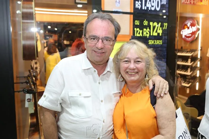 Alberto Zaniquele e Fátima Figueiredo