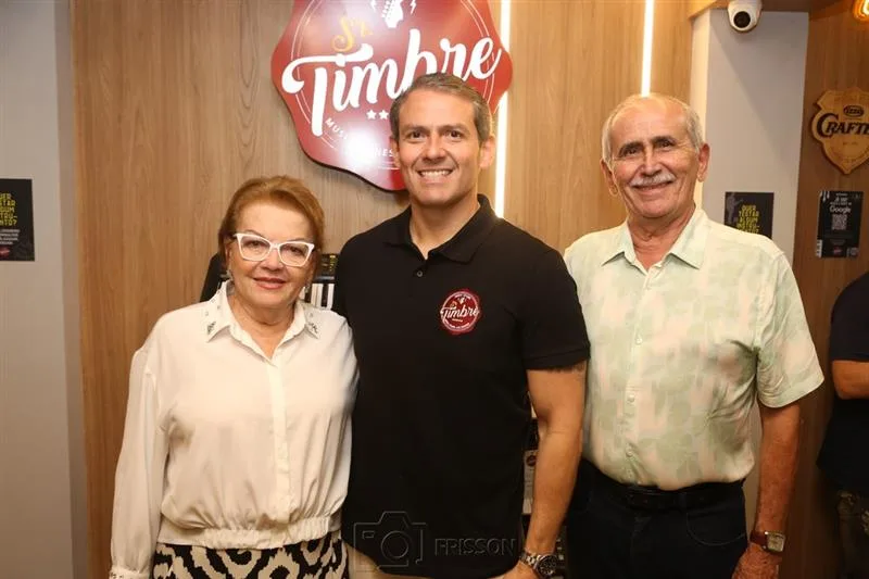 Auxiliadora, João Paulo e João Saraiva