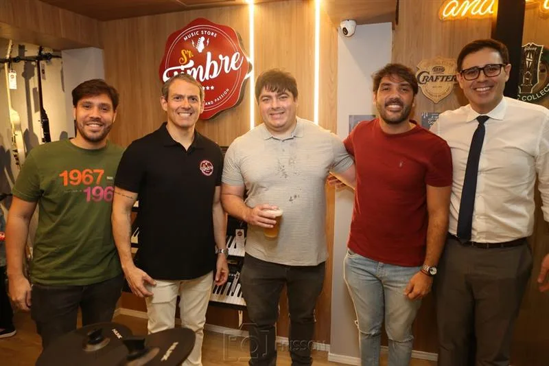 Caio Andrade, João Paulo Saraiva, Eduardo Ponte, Renan Lima e Rafael Leitão