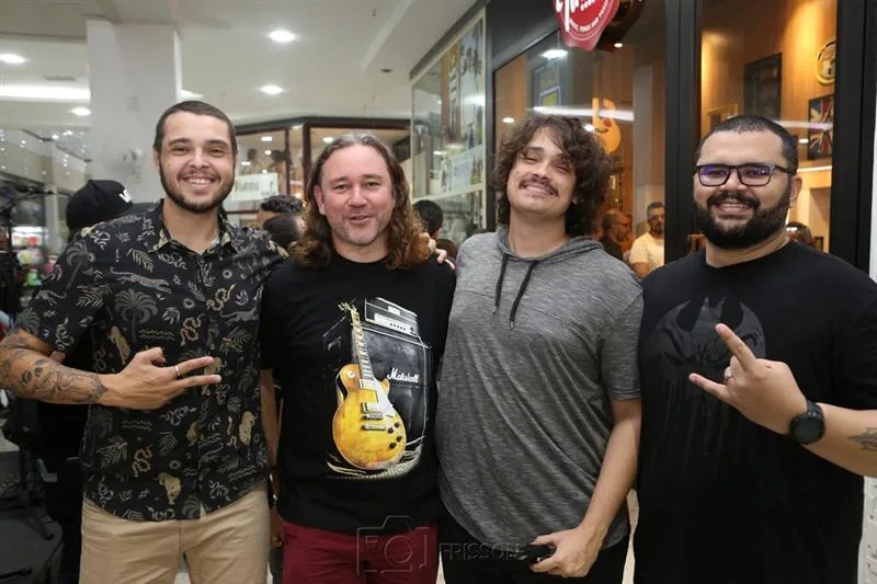 Caub Junior, Leonardo Rocha, Caio Fernando e João Lucas Façanha
