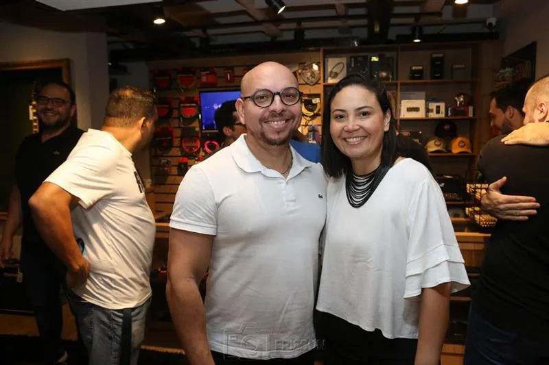 Fabrício Alves e Bia Diniz