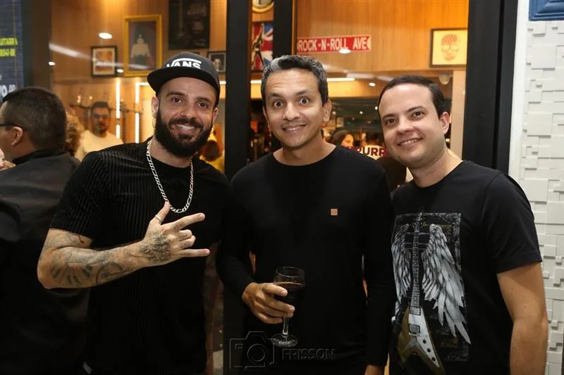Gabriel Gomes, Rodrigo Mazan e André Aquino