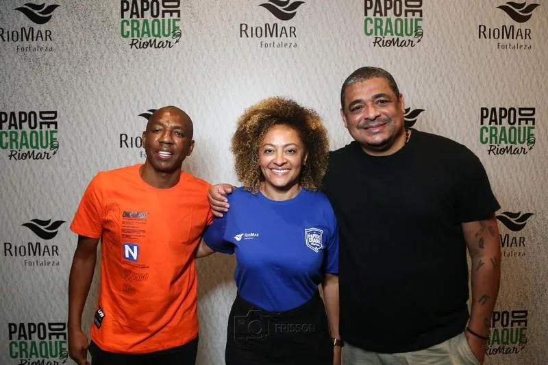 Amaral, Michele Ribeiro e Vampeta
