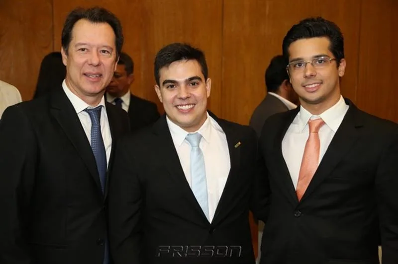 Carlos Fujita, Thiago Pinho e Rafael Fujita