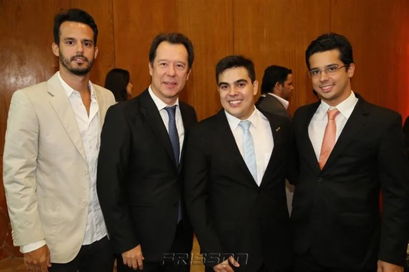 Carlos Jr., Carlos Fujita, Thiago Pinho e Rafael Fujita