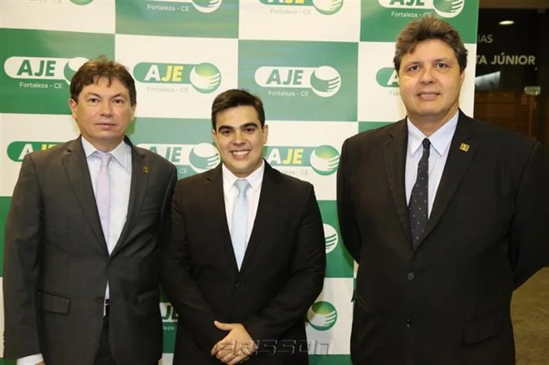 Edgar Gadelha, Thiago Pinho e Marcos Oliveira