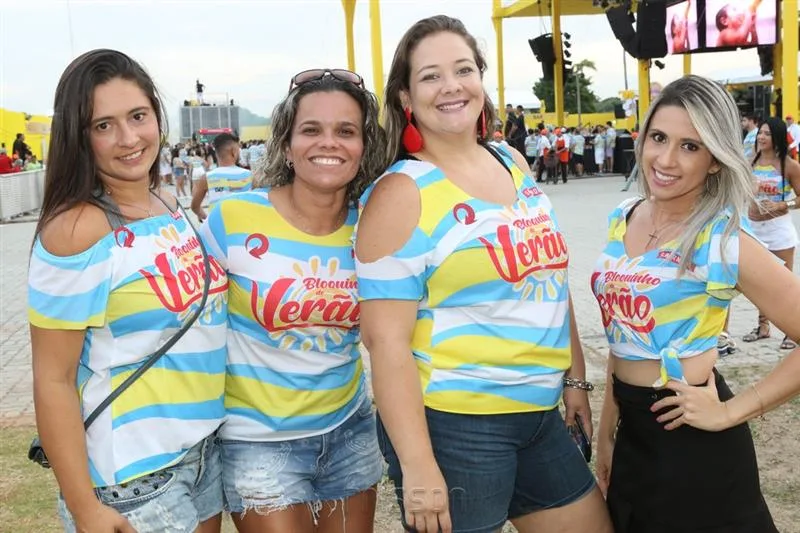 Angela Fiuza, Angeline Damasceno, Selina Monteiro e Cinthya Ferrari
