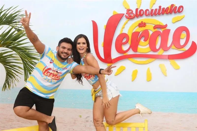 Antonio Junior e Bia Oliveira
