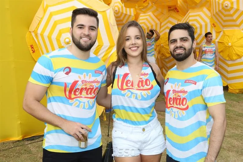 Breno Guimarães, Nathalia Sousa e Iago Dantas