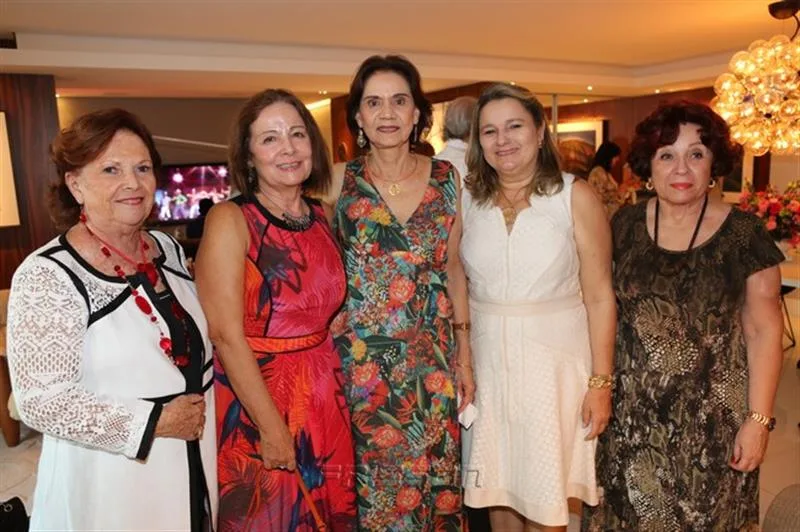 Clara Masih, Ester Weyne, Nazaré Sales, Gaida Bezerra e Tais Vieira