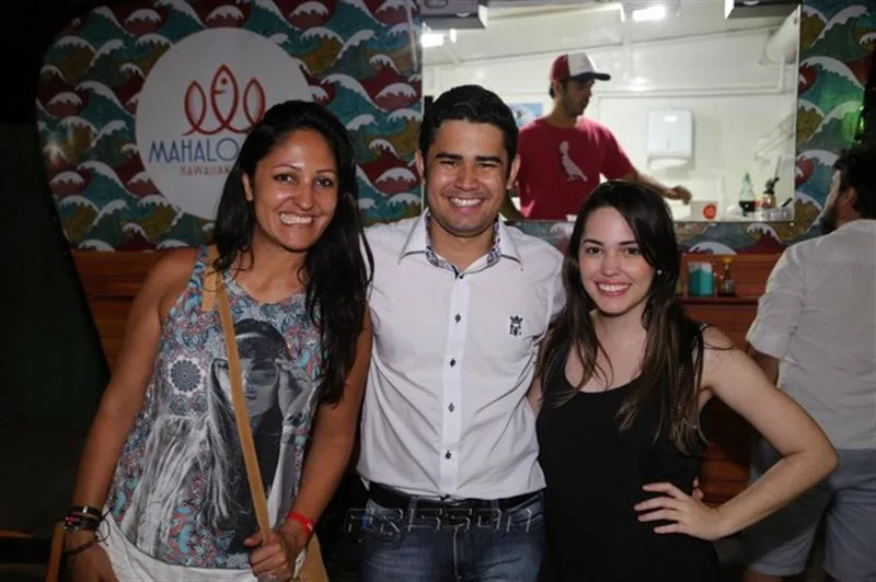 Cláudia Gomes, Antônio Teixeira e Carol Vasconcelos