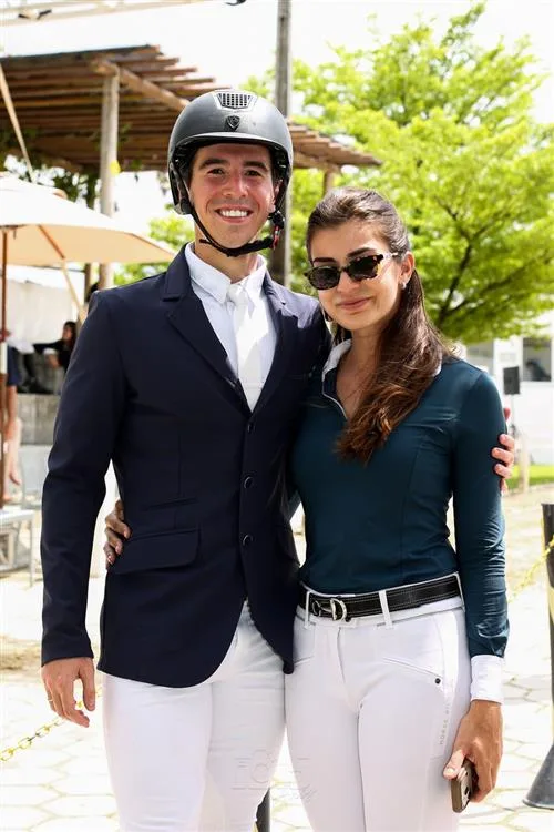 Bernardo Hartmann e Sarah Erel