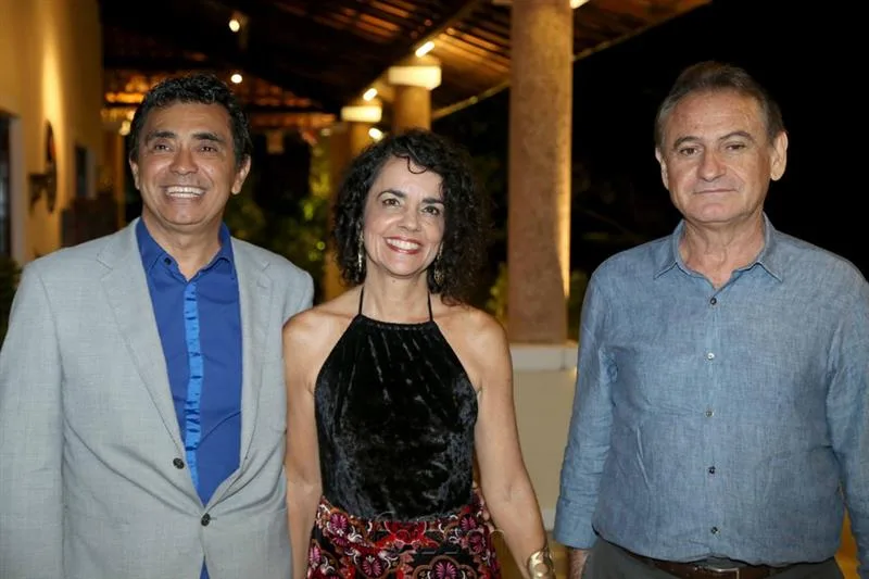 Adalbert Alencar, Maria Emilia Leite e Osmar de Sá