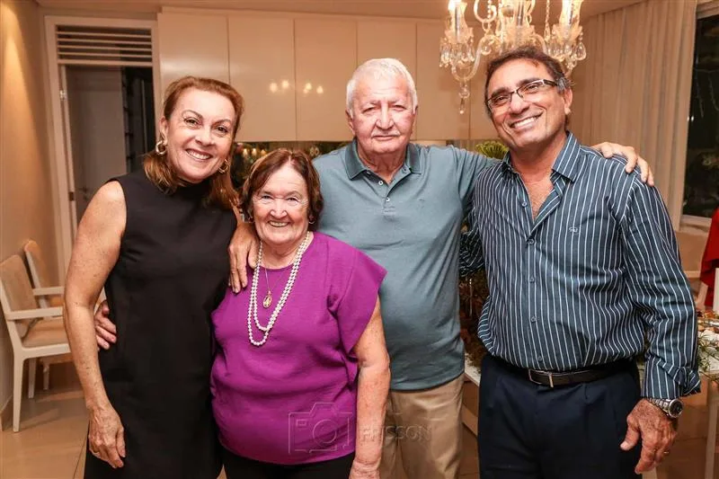 Cynthia Campos, Célia, Jacob Bezerra e Jesamar Oliveira