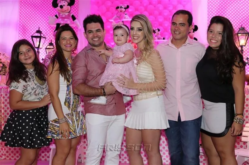 Amanda, Emanuela Rufino, Luis Marcelo, Melissa e Camila Rossetti, Rufino Neto, Rebeca Rufino