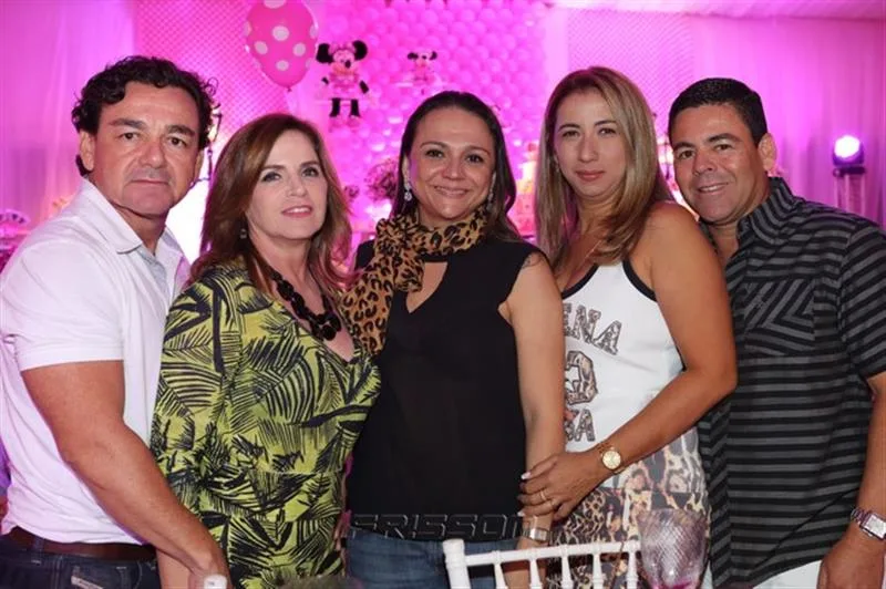 Augusto, Amazônia Vasconcelos, Olga Costa, Paula e Bismarck Vasconcelos