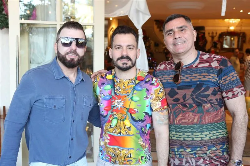 César Martins, Miguel Filho e Luciano Vidal
