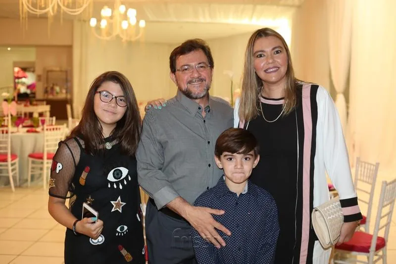 Apolonio Neto, Ana Rayssa, Apolonio Junior e Gisele Oliveira