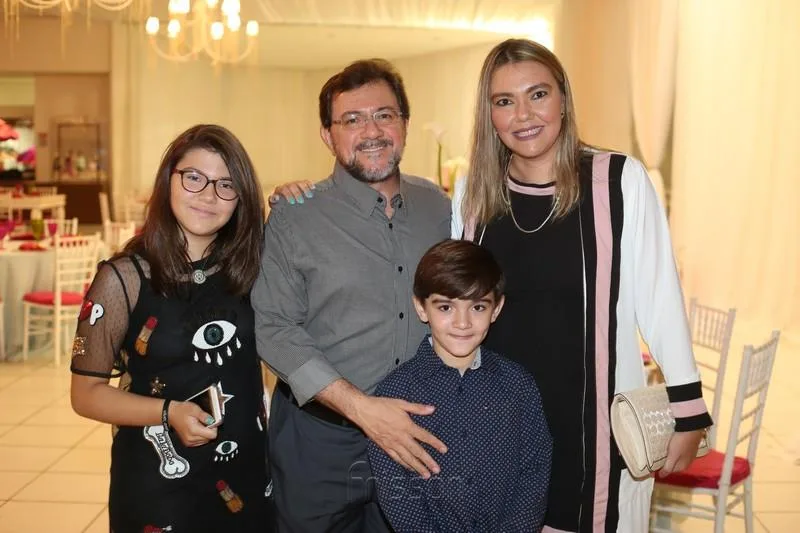 Apolonio Neto, Ana Rayssa, Apolonio Junior e Gisele Oliveira