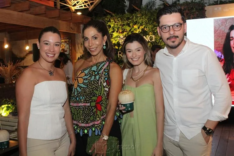 Gabriela Sobral, Synara Leal, Malu Figueiredo e Savio Parente