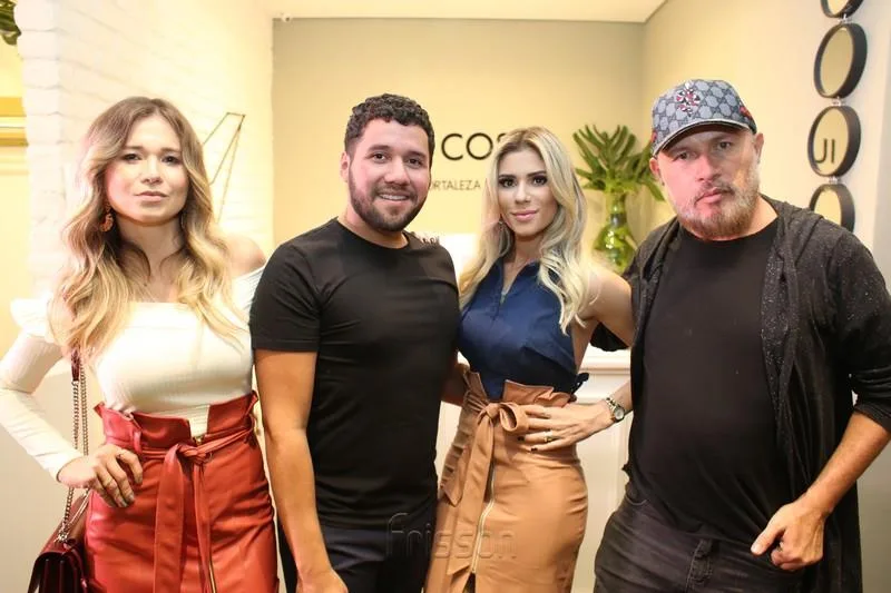 Camily Cruz, Iury Costa, Patrícia Jereissati e Celso Ferrer