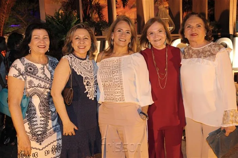 Beth Barros, Nair Pontes, Cláudia Cavalcante, Vera Bizarria e Márcia Gadelha