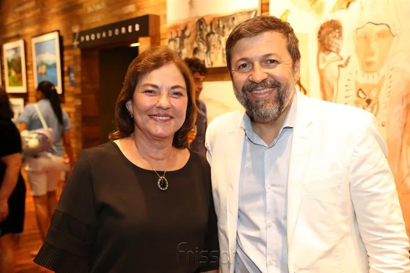 Ana Studart e Élcio Batista