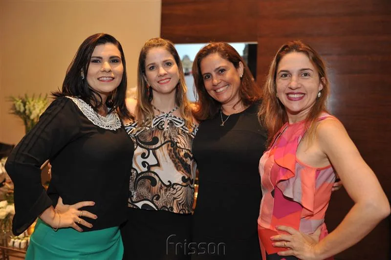Aline Pinho, Carla Mendes, Ana Luiza Cruz e Sônia Cavalcante