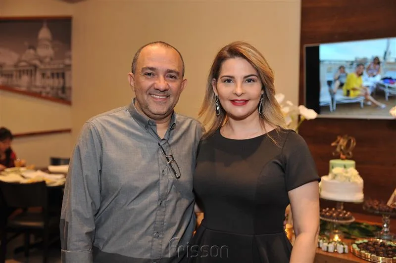 Clóvis Pinto e Ana Paula Teles