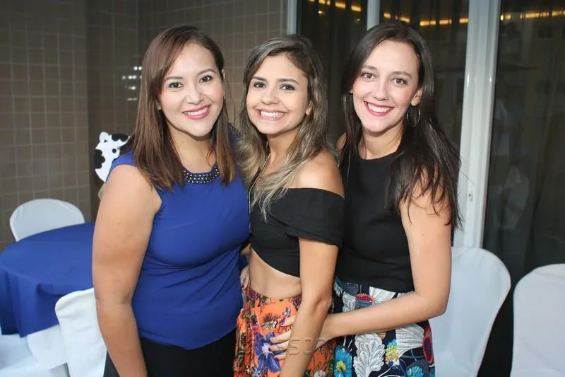 Catarina, Ingrid e Lorena Hissa
