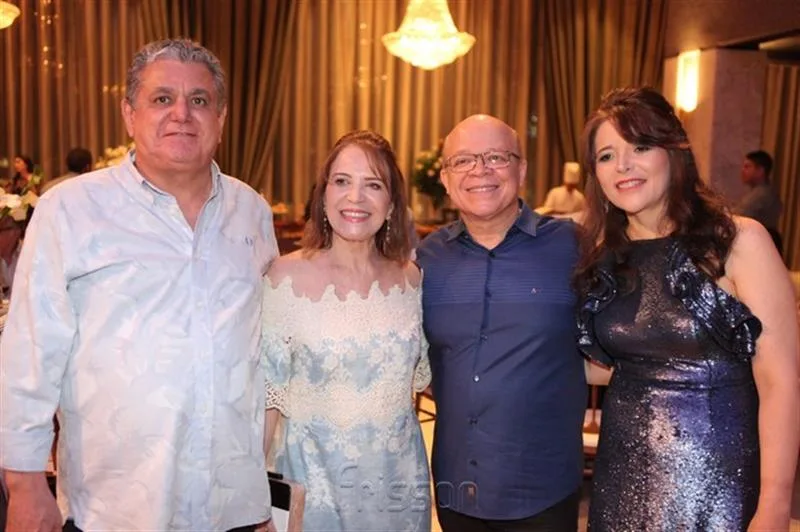 Cleber, Ângela Cunha, Emanuel Lourenço e Cristiana Santos