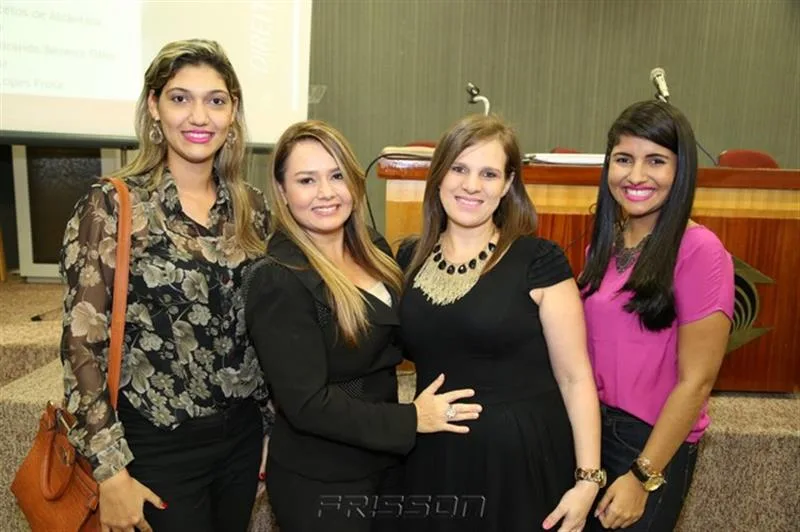 Karina de Araújo, Darlene Braga, Carolina Barreto e Joyce Vasconcelos