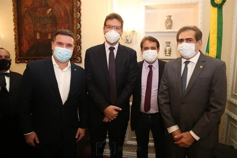 Bruno Pedrosa, Renato Roseno, Evandro Leitão e Zezinho Albuquerque