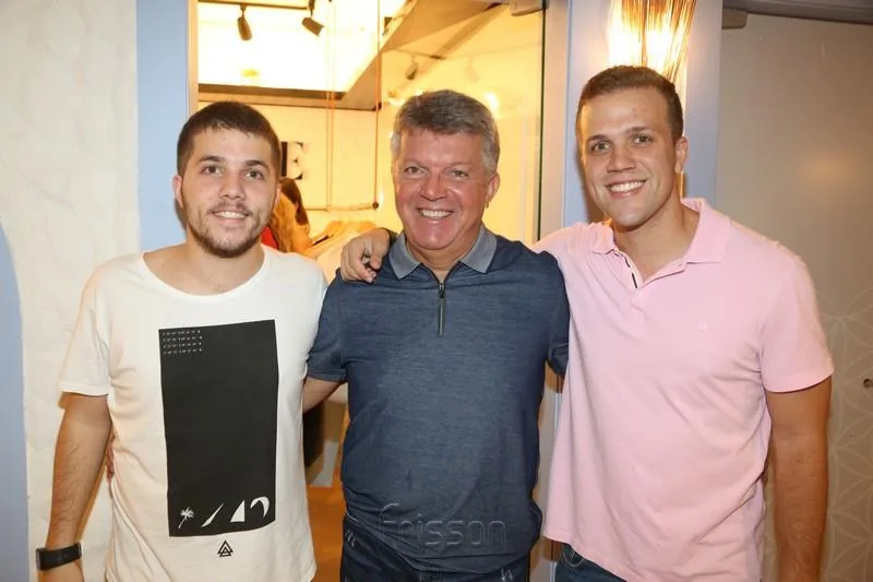 Bruno, Carlos e Carlos Arruda