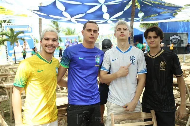 Ginga Fortaleza jogo Brasil x Suiça