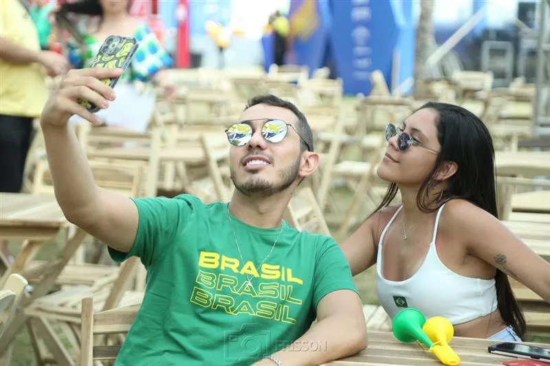 Ginga Fortaleza jogo Brasil x Suiça