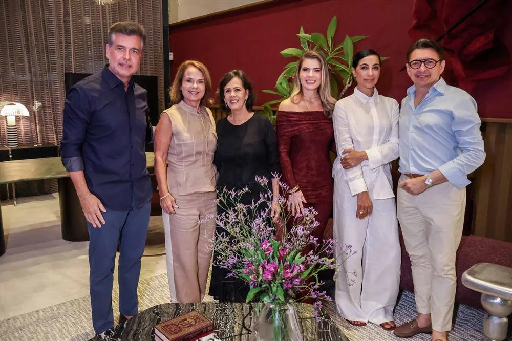 Alexandre Pereira, Vera Albuquerque, Liliane Meira, Roberta Banqueri e Racine Mourão