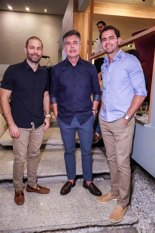 Bernardo Albuquerque Jr., Alexandre Pereira e Francklin Oliveira