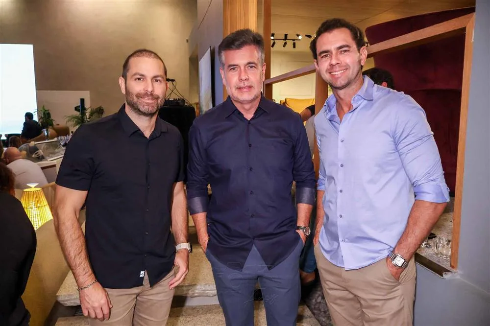 Bernardo Albuquerque Jr., Alexandre Pereira e Francklin Oliveira